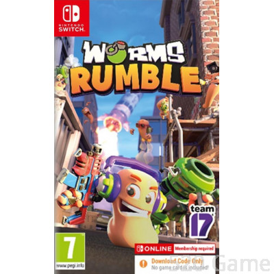 NS 百戰天蟲-大混戰 Worms Rumble (中/英文版)